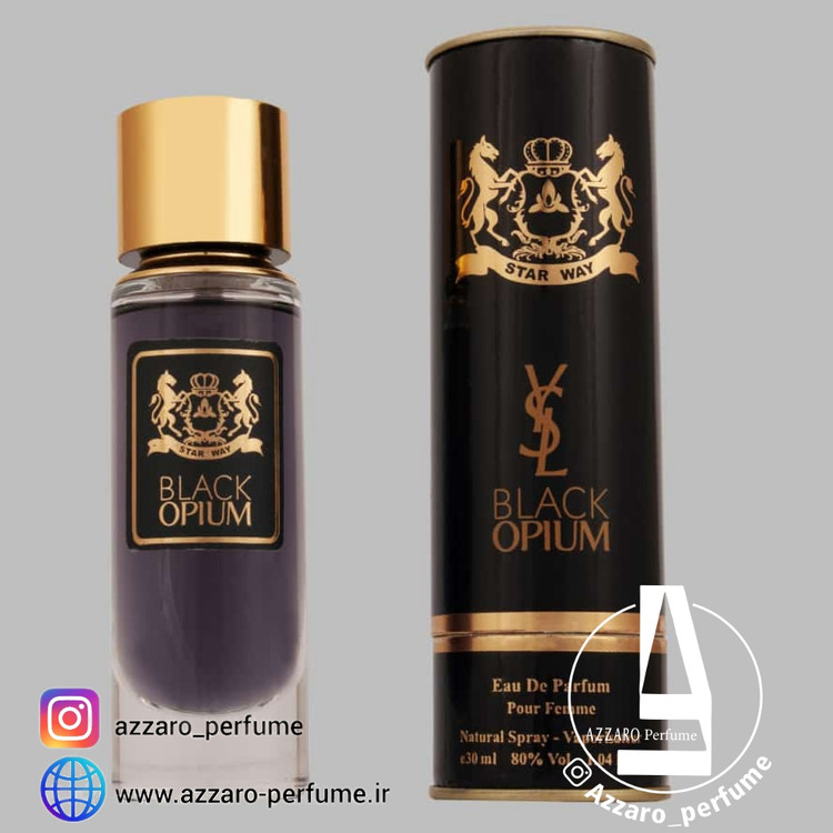 ادکلن زنانه استاروی رایحه بلک اپیوم حجم 30 میل-فروشگاه اینترنتی آرایشی و بهداشتی آزارو