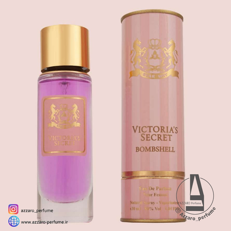 ادکلن زنانه استار وی مدل ویکتوریا سکرت بامشل حجم 30 میل استاروی-فروشگاه اینترنتی آرایشی بهداشتی آزارو
