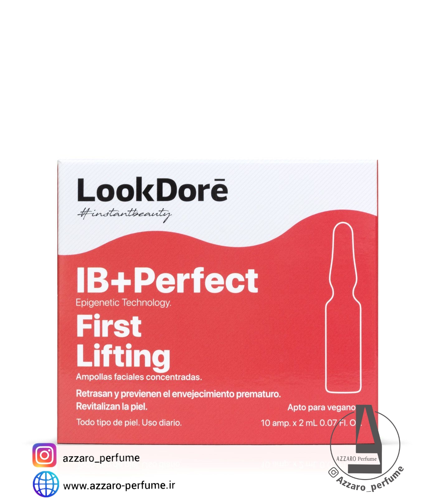 ویال لیفتینگ صورت لوک دوره lookdore اسپانیا_فروشگاه اینترنتی آرایشی بهداشتی آزارو در شیراز