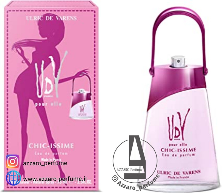 عطر زنانه چیک ایزیم 75 میل یو دی وی-فروشگاه اینترنتی آرایشی بهداشتی آزارو