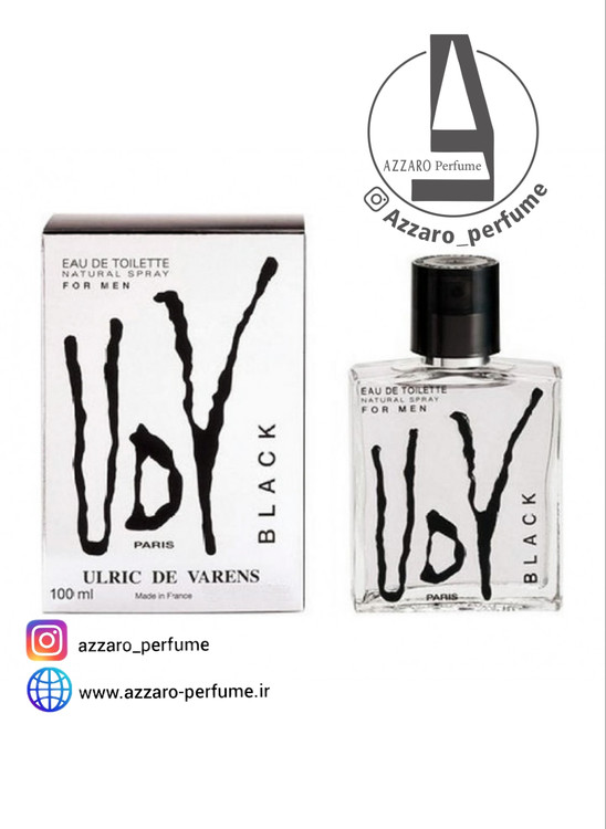 ادکلن مردانه اولریک دو وارنس یو دی وی بلک حجم 100 میل-فروشگاه اینترنتی آرایشی بهداشتی آزارو
