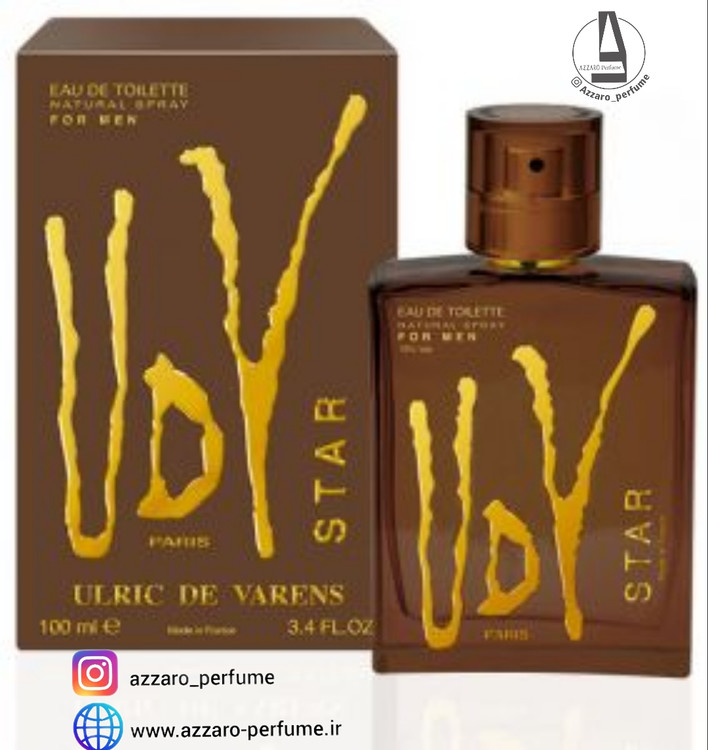 عطر ادکلن اولریک دو وارنز یو دی وی استار حجم 100میل-فروشگاه اینترنتی آرایشی بهداشتی آزارو