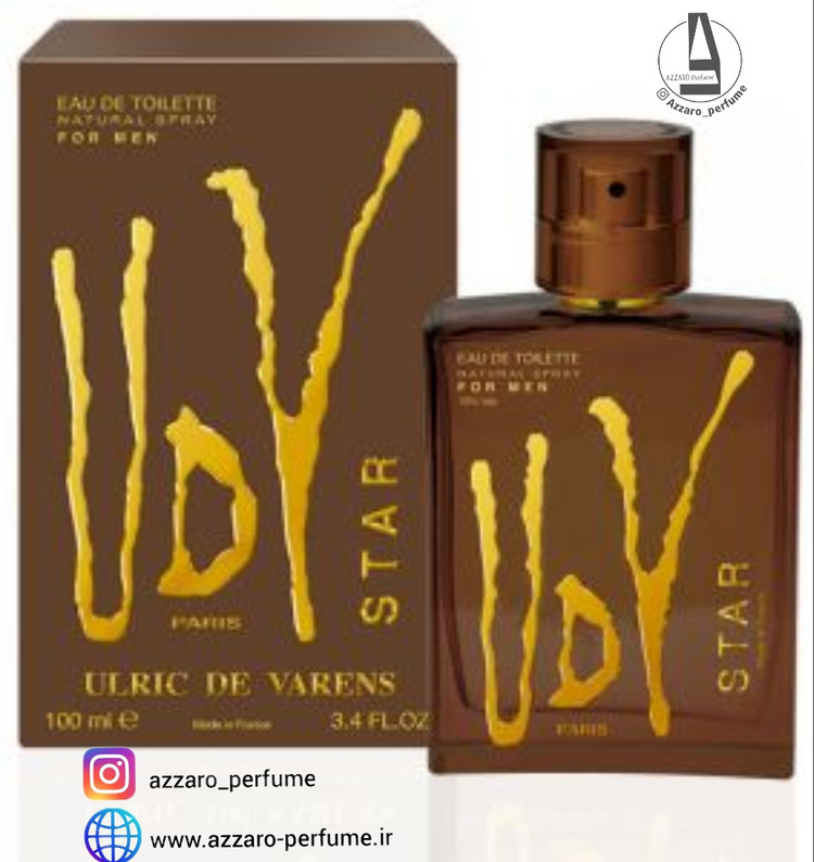 عطر ادکلن اولریک دو وارنز یو دی وی استار حجم 100میل-فروشگاه اینترنتی آرایشی بهداشتی آزارو