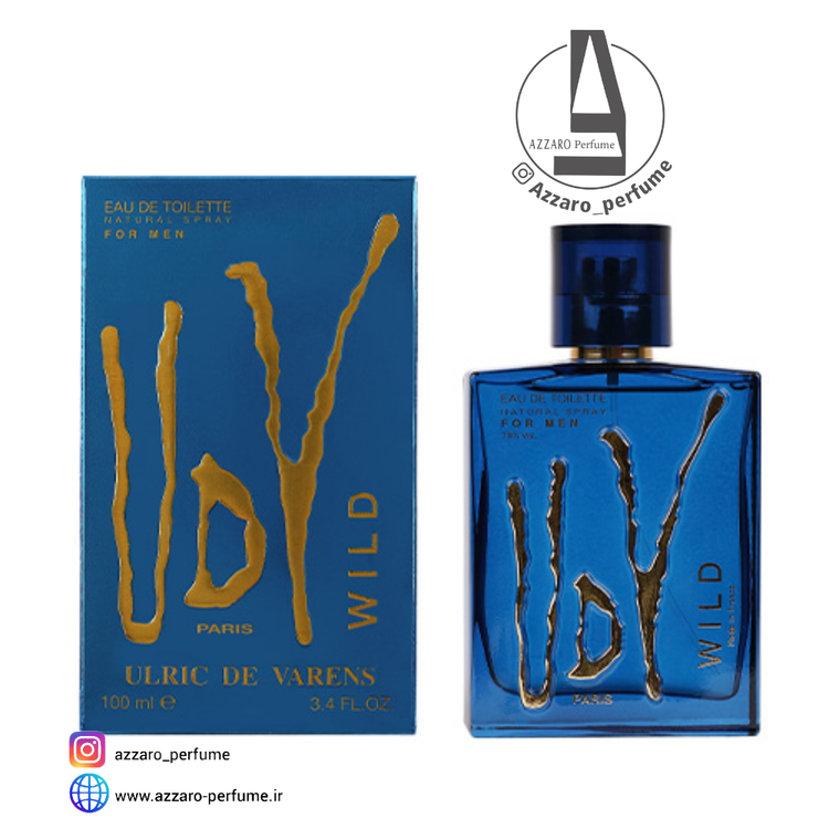 عطر ادکلن اولریک دو وارنز یو دی وی وایلد حجم 100 میل-فروشگاه اینترنتی آرایشی بهداشتی آزارو