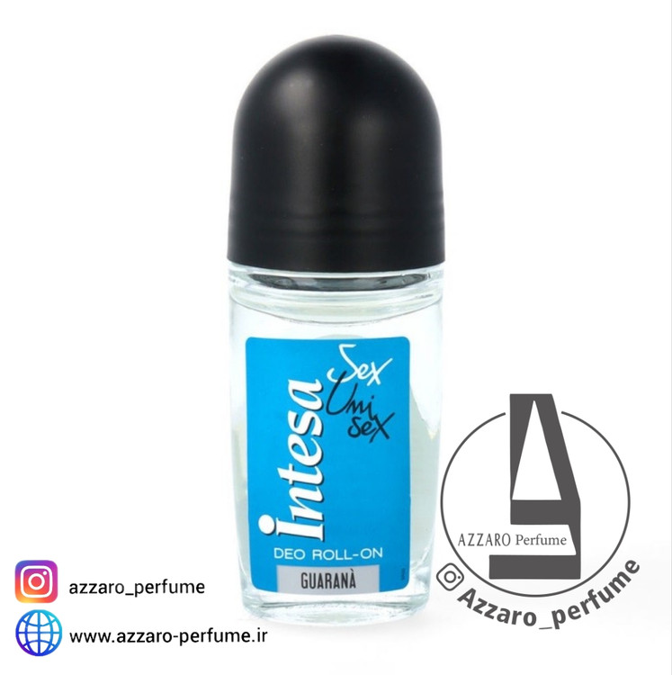 رول ضد تعریق اینتسا مدل گوارنا Guarana حجم 50 میلی لیتر-فروشگاه اینترنتی آرایشی بهداشتی آزارو