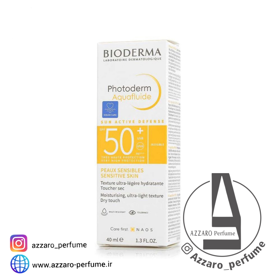ضدآفتاب بی رنگ فلویید بایودرما Bioderma حجم 40میل-فروشگاه اینترنتی آرایشی بهداشتی آزارو