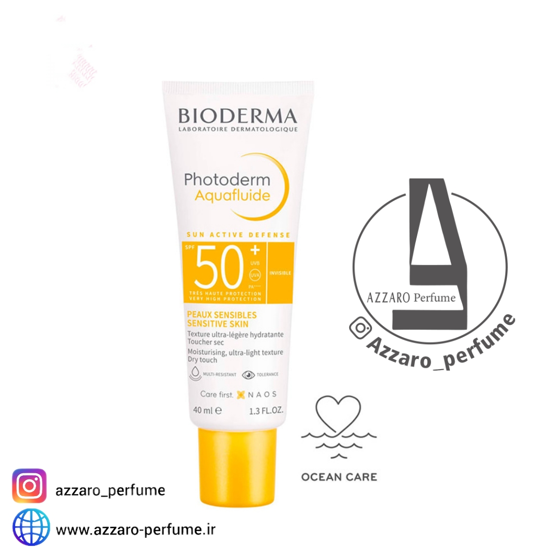 ضدآفتاب بی رنگ فلویید بایودرما Bioderma حجم 40میل-فروشگاه اینترنتی آرایشی بهداشتی آزارو