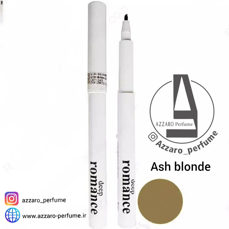ماژیک ابرو دیپ رومنس رنگ بلوند خاکستری-فروشگاه اینترنتی آرایشی بهداشتی آزارو 