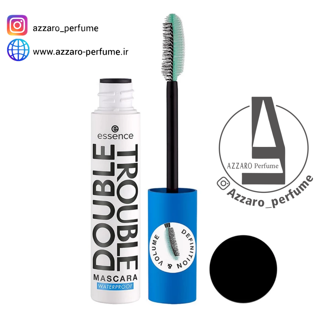 ریمل اسنس دابل ترابل ضد آب-فروشگاه اینترنتی آرایشی بهداشتی آزارو 