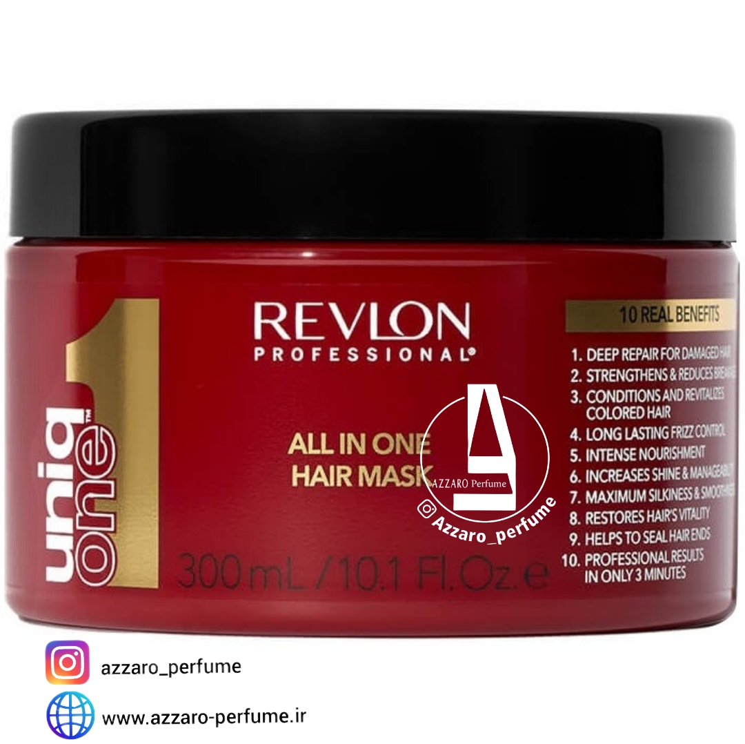 ماسک موی 10 کاره رولون یونیک وان Revlon Uniq One حجم 300 میلی لیتر-فروشگاه اینترنتی آرایشی بهداشتی آزارو ‌