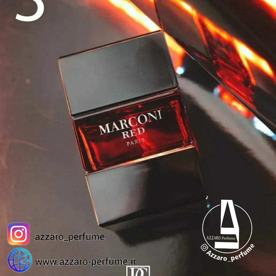 عطر و ادکلن مردانه مارکنی رد حجم 90 میل-فروشگاه اینترنتی آرایشی بهداشتی آزارو ‌