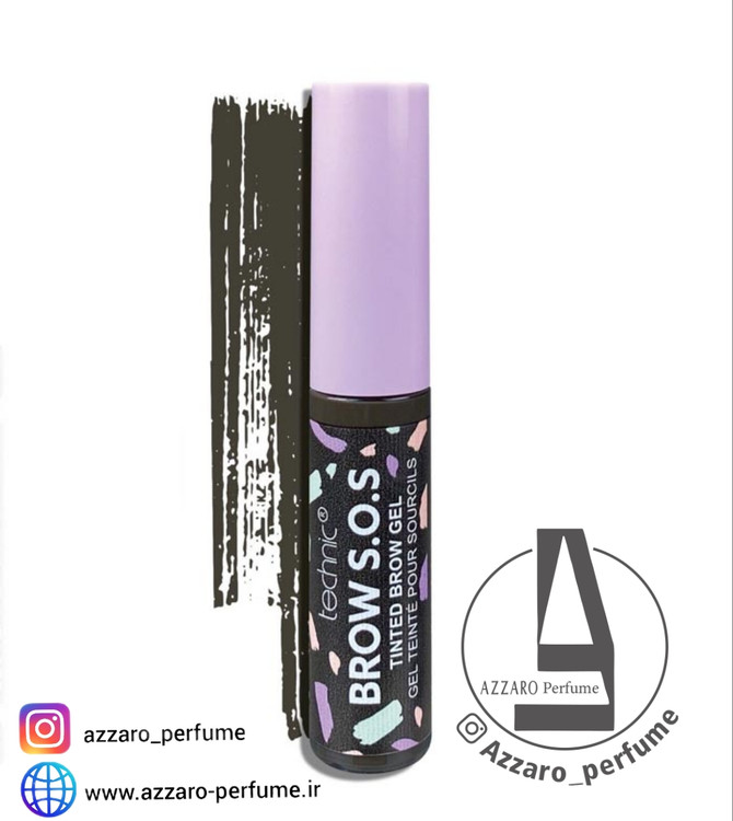 ژل فیکس کننده ابرو تکنیک Brow SOS دانه کاکائو_فروشگاه اینترنتی آرایشی بهداشتی آزارو در شیراز