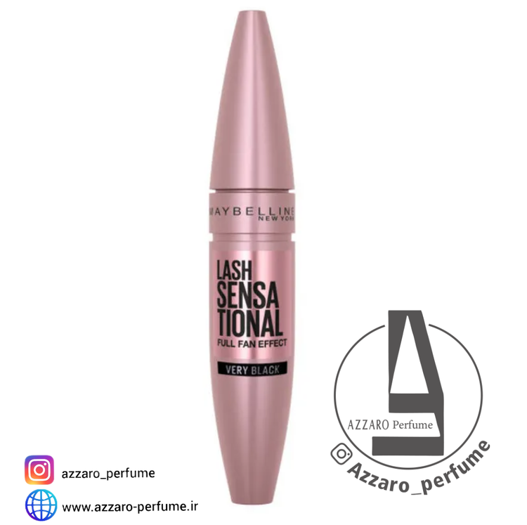 ریمل حجم دهنده و بلند کننده سنسیشنال میبلین-فروشگاه اینترنتی آرایشی بهداشتی آزارو 