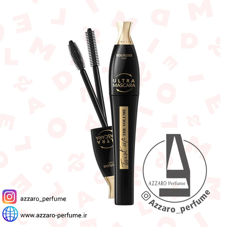 ریمل دو سر بورژوا مدل Twist Up The Volume Ultra Black-فروشگاه اینترنتی آرایشی بهداشتی آزارو 