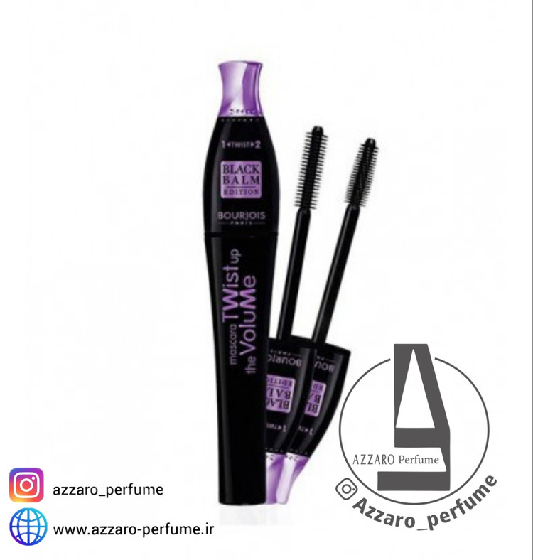 ریمل دو سر حجم دهنده بورژوا سری Twist-Up مدل Black Balm-فروشگاه اینترنتی آرایشی بهداشتی آزارو 