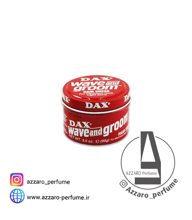 واکس موی داکس قرمز مدل WAVE AND GROOM حجم ۹۹ گرم-فروشگاه اینترنتی آرایشی بهداشتی آزارو 