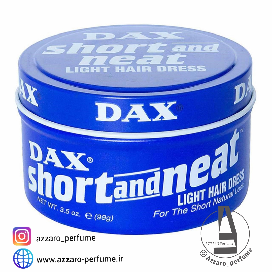 واکس مو داکس مدل SHORT AND NEAT حجم ۹۹ گرم-فروشگاه اینترنتی آرایشی بهداشتی آزارو 