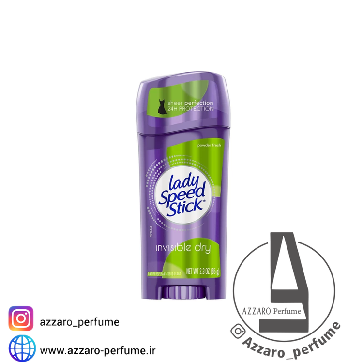 مام استیک ضد تعریق مدل Powder Fresh لیدی اسپید حجم 65 گرم-فروشگاه اینترنتی آرایشی بهداشتی آزارو در شیراز