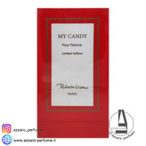 ادوپرفیوم زنانه کندی روبرتو ویزاری حجم 100 میل-فروشگاه اینترنتی آرایشی بهداشتی آزارو 