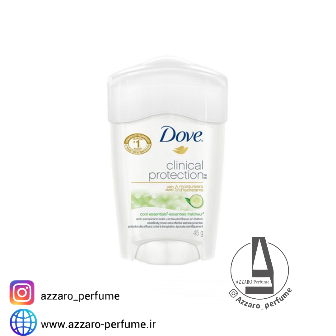 مام کلینیکال داو مدل DOVE COOL ESSENTIALS حجم 48 گرم-فروشگاه اینترنتی آرایشی بهداشتی آزارو ‌