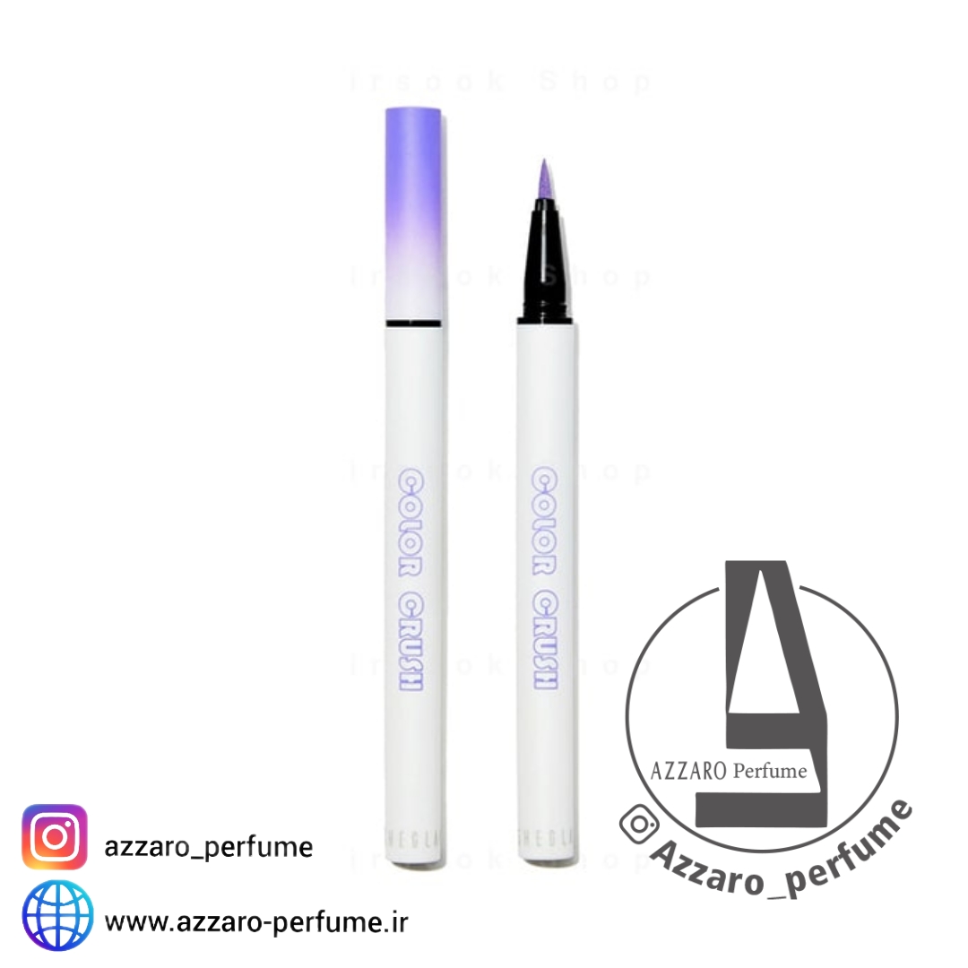 خط چشم ماژیکی بنفش شیگلم TMI_فروشگاه اینترنتی آرایشی بهداشتی آزارو 