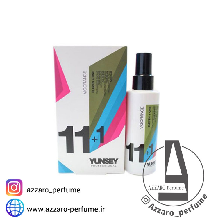 اسپری مو احیا کننده 11+1 یانسی ویگورانس 150 میل-فروشگاه اینترنتی آرایشی بهداشتی آزارو 
