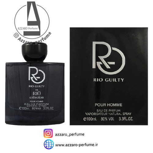 ادکلن ریو گیلتی مشابه گوچی گیلتی مردانه شرکت ریو حجم 100 میل-فروشگاه اینترنتی آرایشی بهداشتی آزارو 