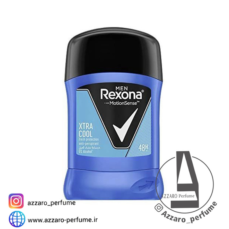 مام استیک مردانه رکسونا اکسترا کول اصلی دولیبل حجم 40 میل-فروشگاه اینترنتی آرایشی بهداشتی آزارو 
