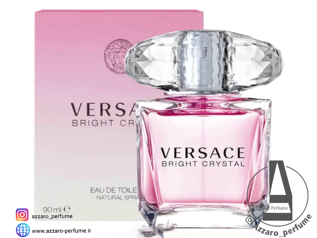 ادکلن زنانه ورساچه برایت کریستال حجم 90 میل_ارسال به سراسر ایران_تخفیف ویژه_به همراه لیست قیمت_فروشگاه اینترنتی آرایشی بهداشتی آزارو در شیراز