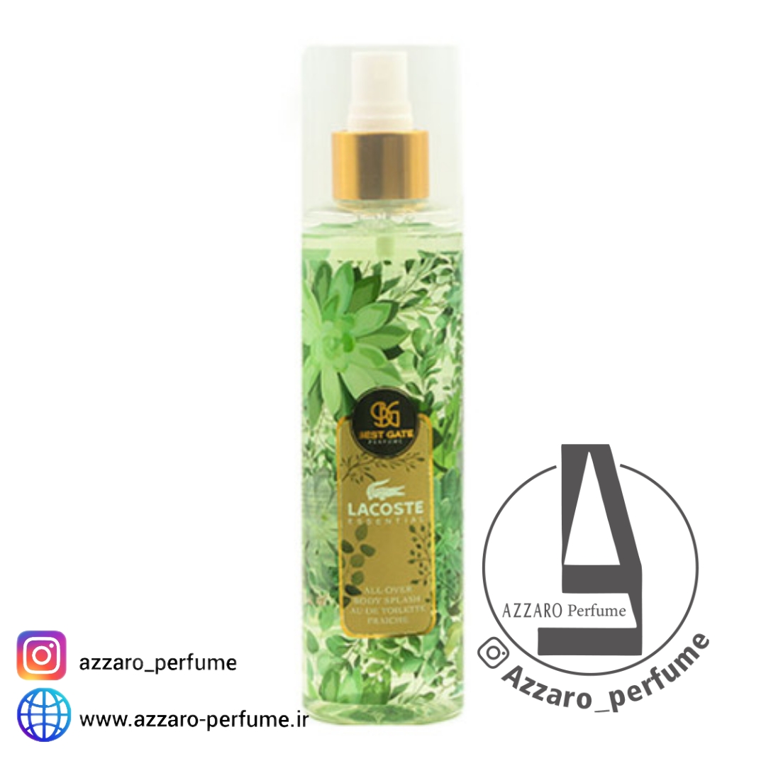 بادی اسپلش مردانه بست گیت مدل Lacoste حجم 240 میل-فروشگاه اینترنتی آرایشی بهداشتی آزارو 