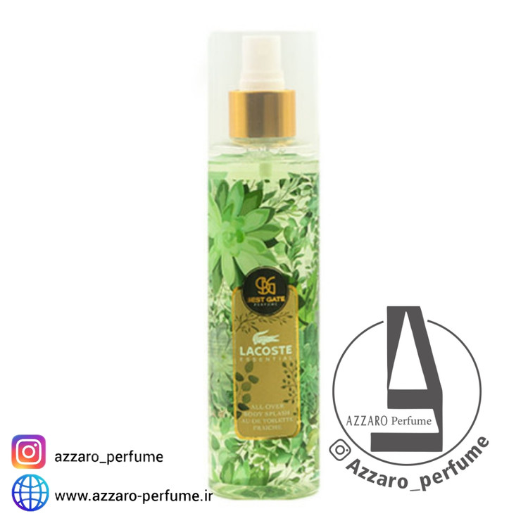 بادی اسپلش مردانه بست گیت مدل Lacoste حجم 240 میل-فروشگاه اینترنتی آرایشی بهداشتی آزارو 