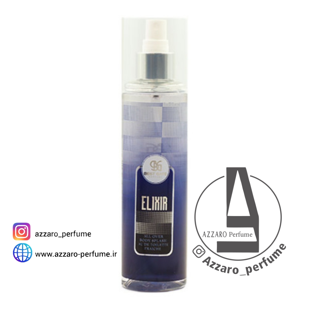 بادی اسپلش مردانه بست گیت مدل Elixir حجم 240 میل-فروشگاه اینترنتی آرایشی بهداشتی آزارو 
