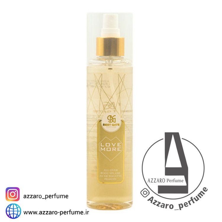 بادی اسپلش زنانه بست گیت مدل Love More حجم 240 میل-فروشگاه اینترنتی آرایشی بهداشتی آزارو 