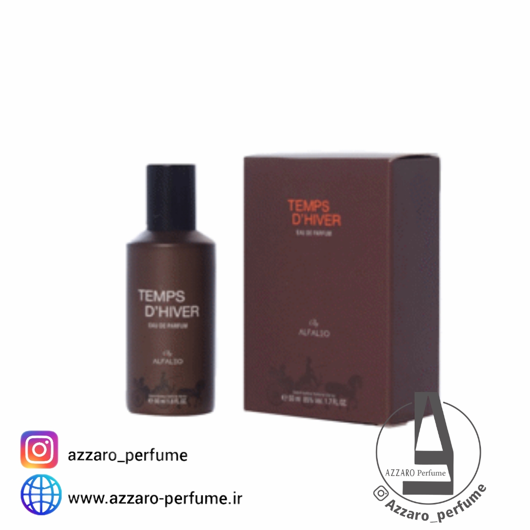 ادوپرفیوم مردانه آلفالئو مدل Temps D'hiver تری هرمس حجم 50 میل-فروشگاه اینترنتی آرایشی بهداشتی آزارو 