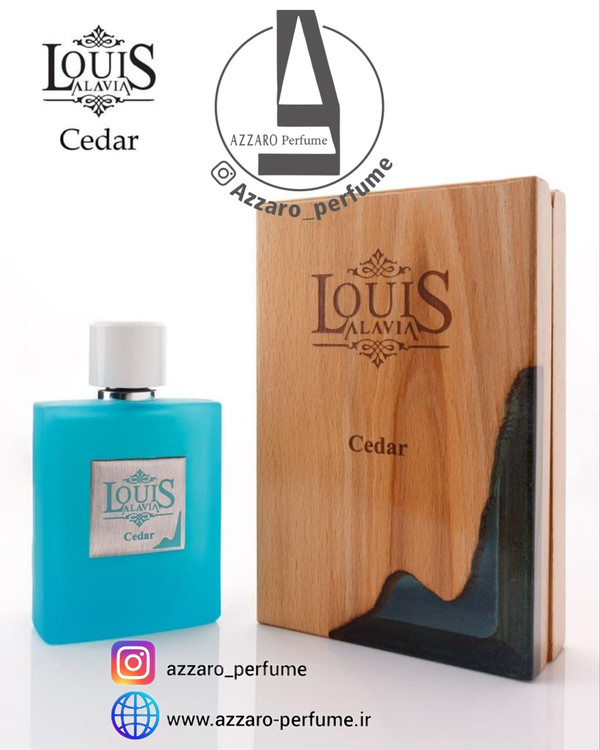 ادکلن سدار لوئیس آلاویا مردانه 80 میل-فروشگاه اینترنتی آرایشی بهداشتی آزارو 