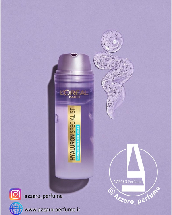 ژل آبرسان و مرطوب کننده هیالورونیک اسید لورال LOREAL مدل هیالورون اسپیشیالیست HYALURON SPECIALIST حجم 50 میل_فروشگاه اینترنتی آرایشی بهداشتی آزارو در شیراز