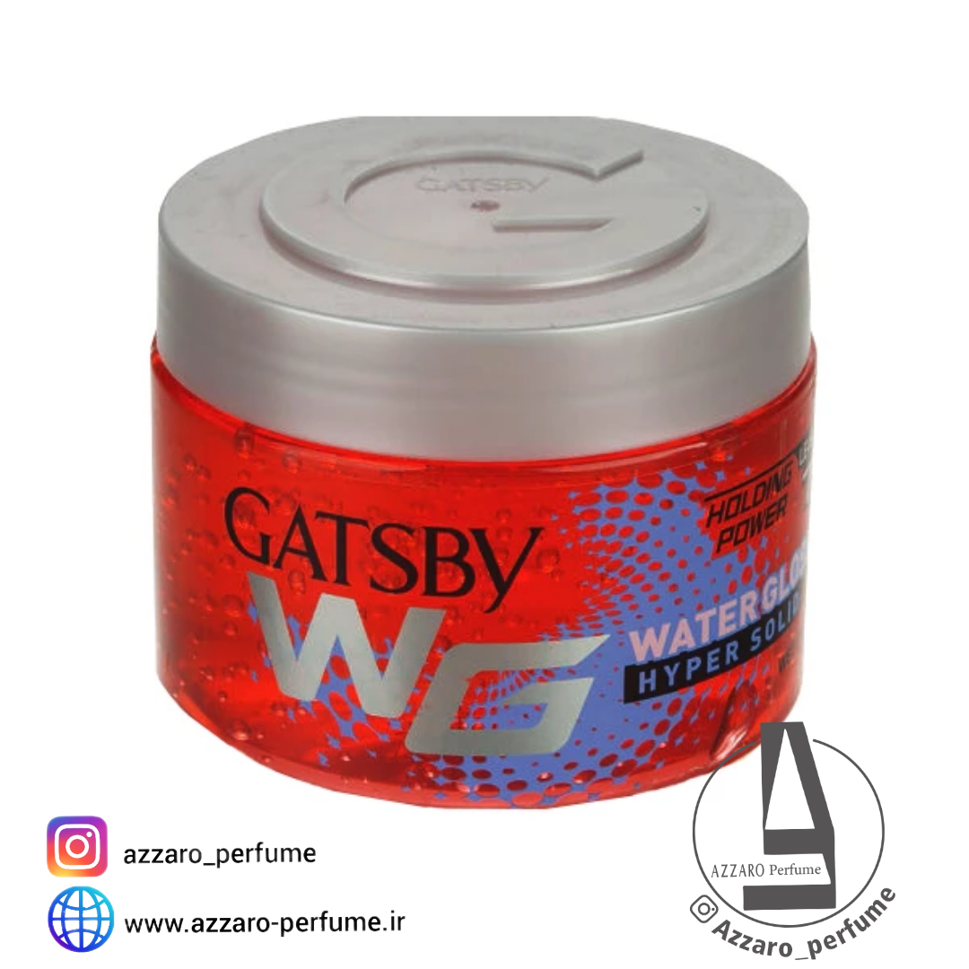 ژل موی مرطوب و براق گتسبی مدل Hyper Solid حجم 300 گرم-فروشگاه اینترنتی آرایشی بهداشتی آزارو 
