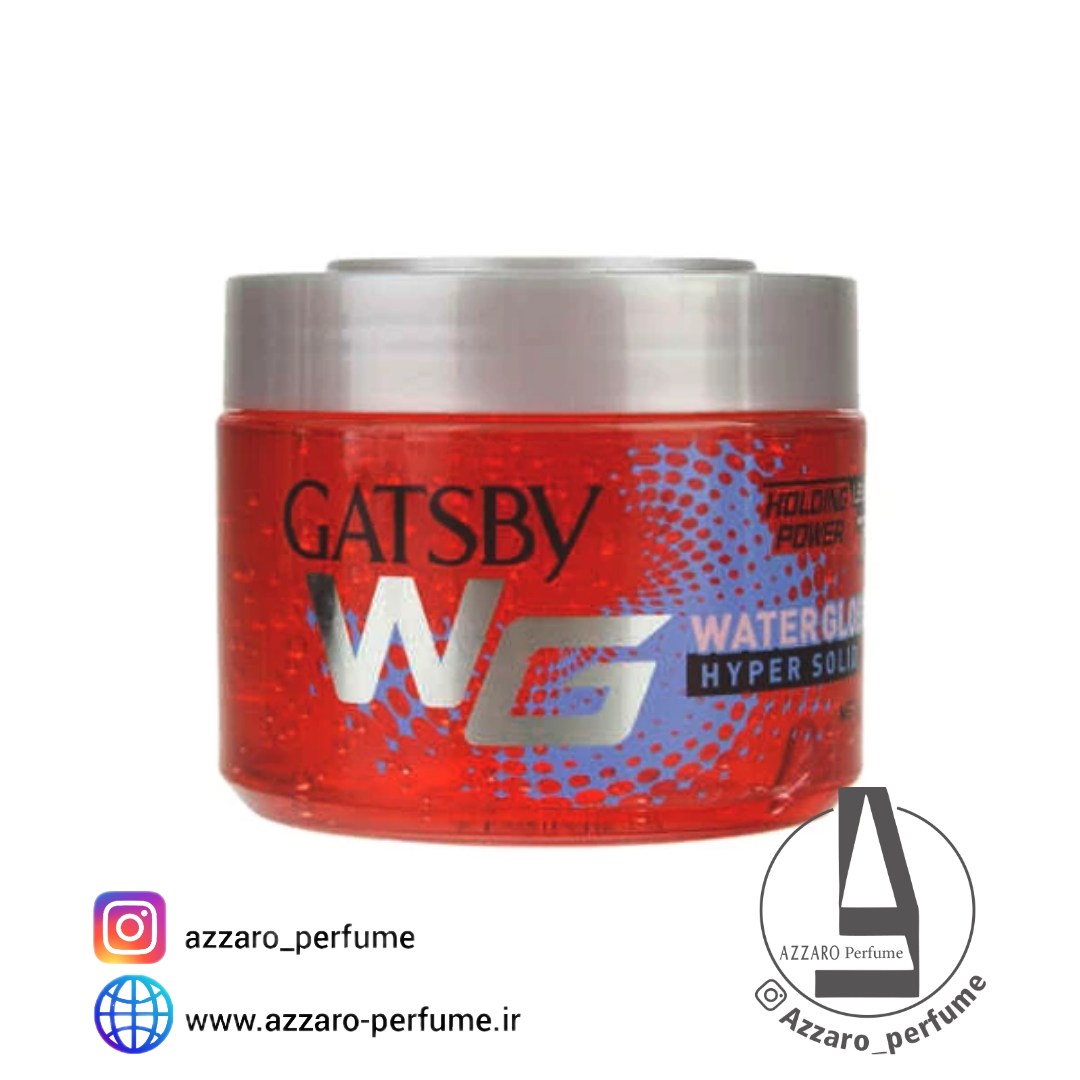 ژل موی مرطوب و براق گتسبی مدل Hyper Solid حجم 300 گرم-فروشگاه اینترنتی آرایشی بهداشتی آزارو 