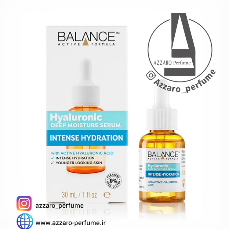 سرم هیالورونیک اسید و آبرسان قوی بالانس BALANCE اصل انگلیس حجم 30 میل_فروشگاه اینترنتی آرایشی بهداشتی آزارو در شیراز