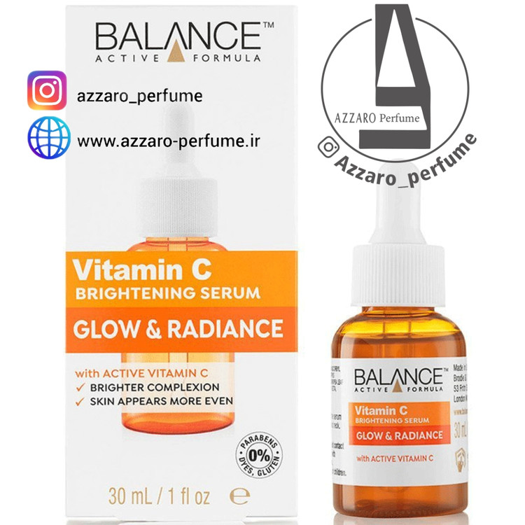 سرم روشن کننده ویتامین سی بالانس حجم 30 میل-فروشگاه اینترنتی آرایشی بهداشتی آزارو 