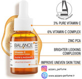 سرم روشن کننده ویتامین سی بالانس حجم 30 میل-فروشگاه اینترنتی آرایشی بهداشتی آزارو 