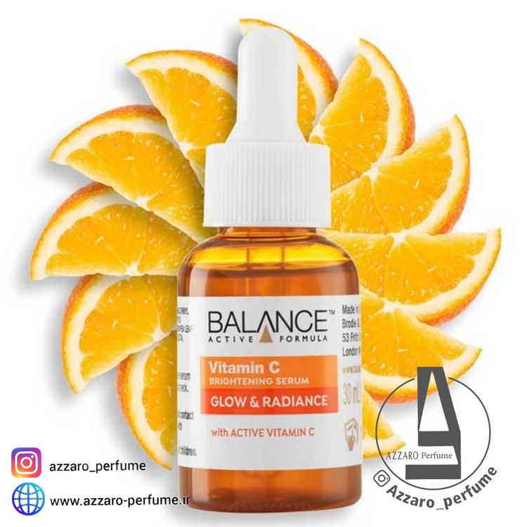 سرم روشن کننده ویتامین سی بالانس حجم 30 میل-فروشگاه اینترنتی آرایشی بهداشتی آزارو 