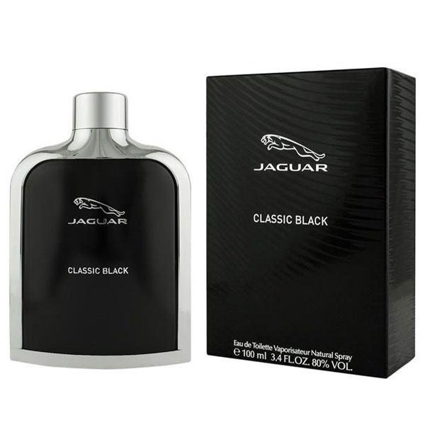 عطر ادکلن جگوار کلاسیک بلک مشکی حجم 100 میل-فروشگاه اینترنتی آرایشی بهداشتی آزارو 