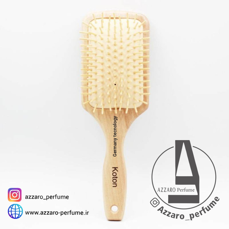 برس مو تمام چوب بامبو برند koton آلمان -فروشگاه اینترنتی آرایشی بهداشتی آزارو 