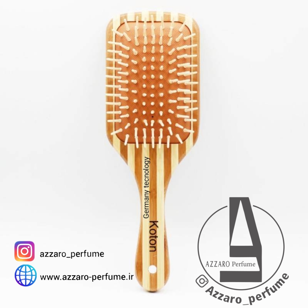 برس مو تمام چوب بامبو برند koton آلمان-فروشگاه اینترنتی آرایشی بهداشتی آزارو 