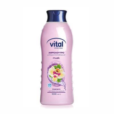 شامپو بدن vital با عصاره مشک حجم 1 لیتری-فروشگاه اینترنتی آرایشی بهداشتی آزارو 