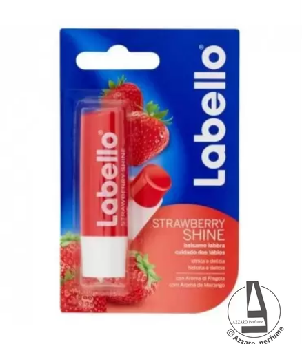 بالم لب مدل توت فرنگی Strawberry Shine لبلو-فروشگاه اینترنتی آرایشی بهداشتی آزارو 