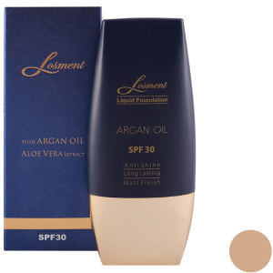کرم پودر لوسمنت SPF30 حاوی روغن آرگان و آلوئه ورا شماره L225 حجم 30 میلی لیتر-فروشگاه اینترنتی آرایشی بهداشتی آزارو 
