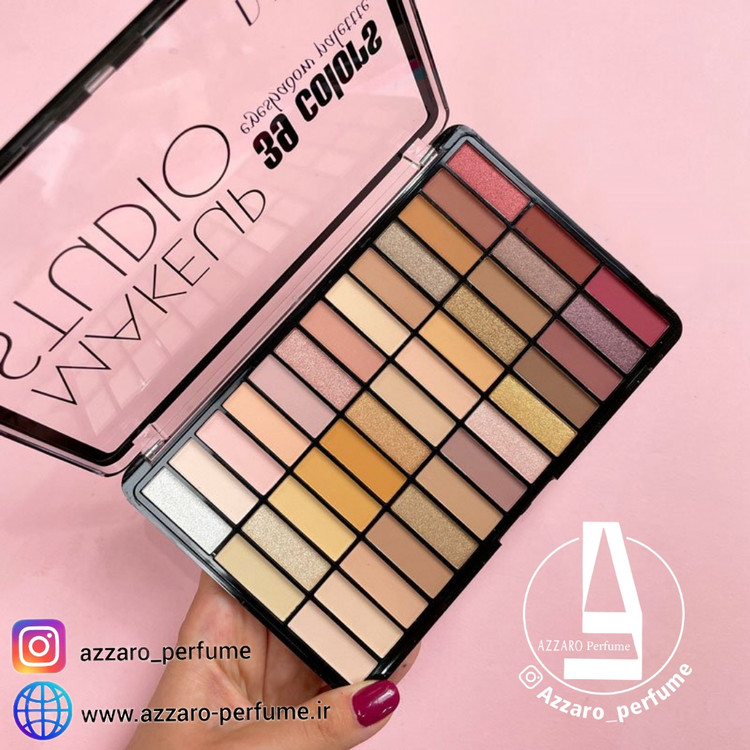پالت سایه میکاپ استودیو (39 رنگ)-فروشگاه اینترنتی آرایشی بهداشتی آزارو 