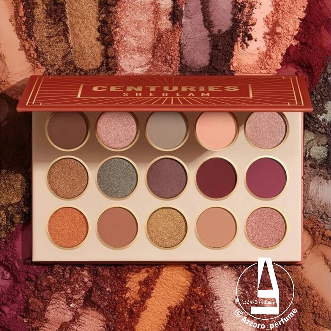 پالت سایه 15 رنگ شیگلم مدل Centuries-فروشگاه اینترنتی آرایشی بهداشتی آزارو 